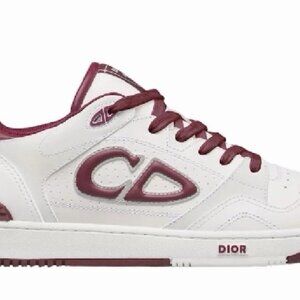 Dior B57 Low White Red 3SN318ZNT H063 New NWT Sneakers Shoes Men’s sz 43 / US 10